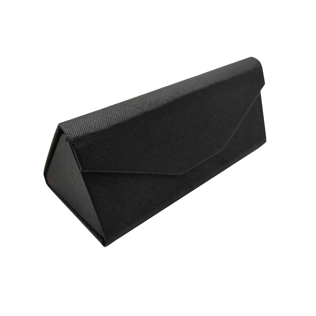 Triangle Foldable Glasses Case with Magnetic Closure