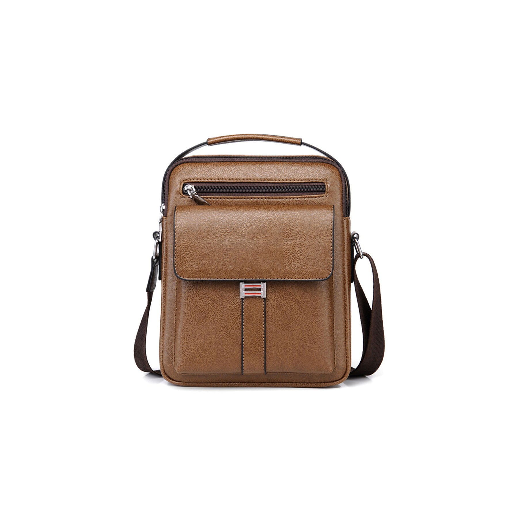 Crossbody Pu Leather Sling Backpack