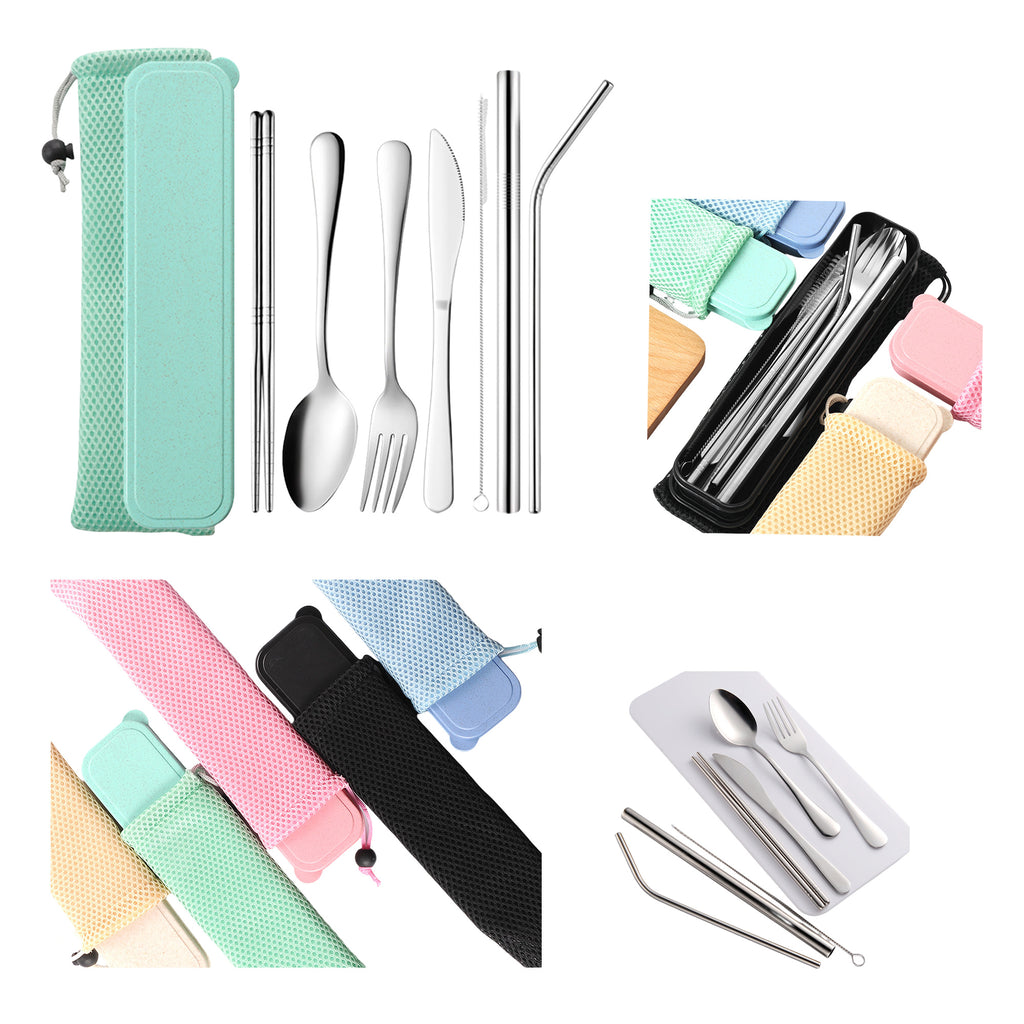 Eco-Friendly Stainless Steel Travel Utensil Set