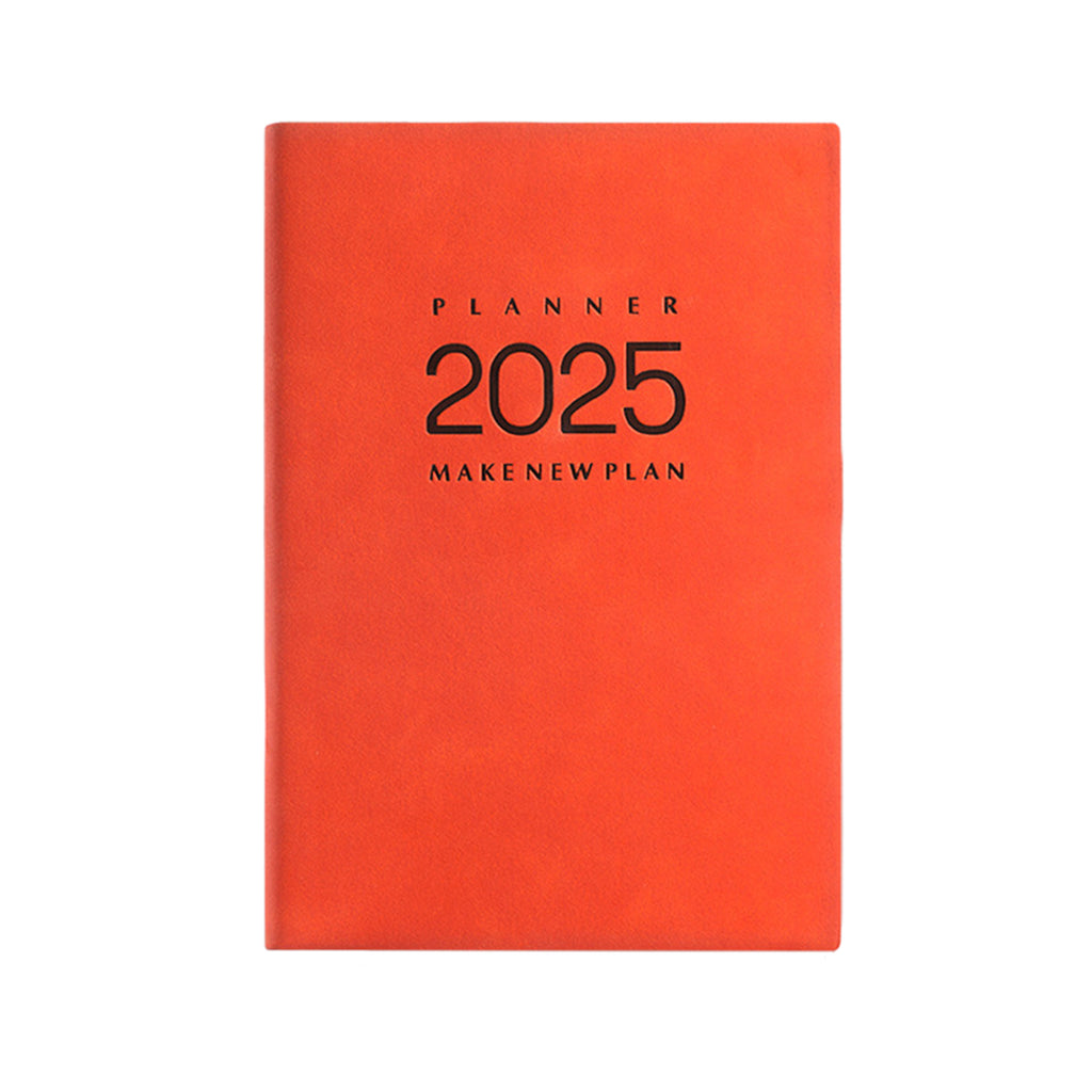 2025 Leather Planner - Daily Schedule Organizer