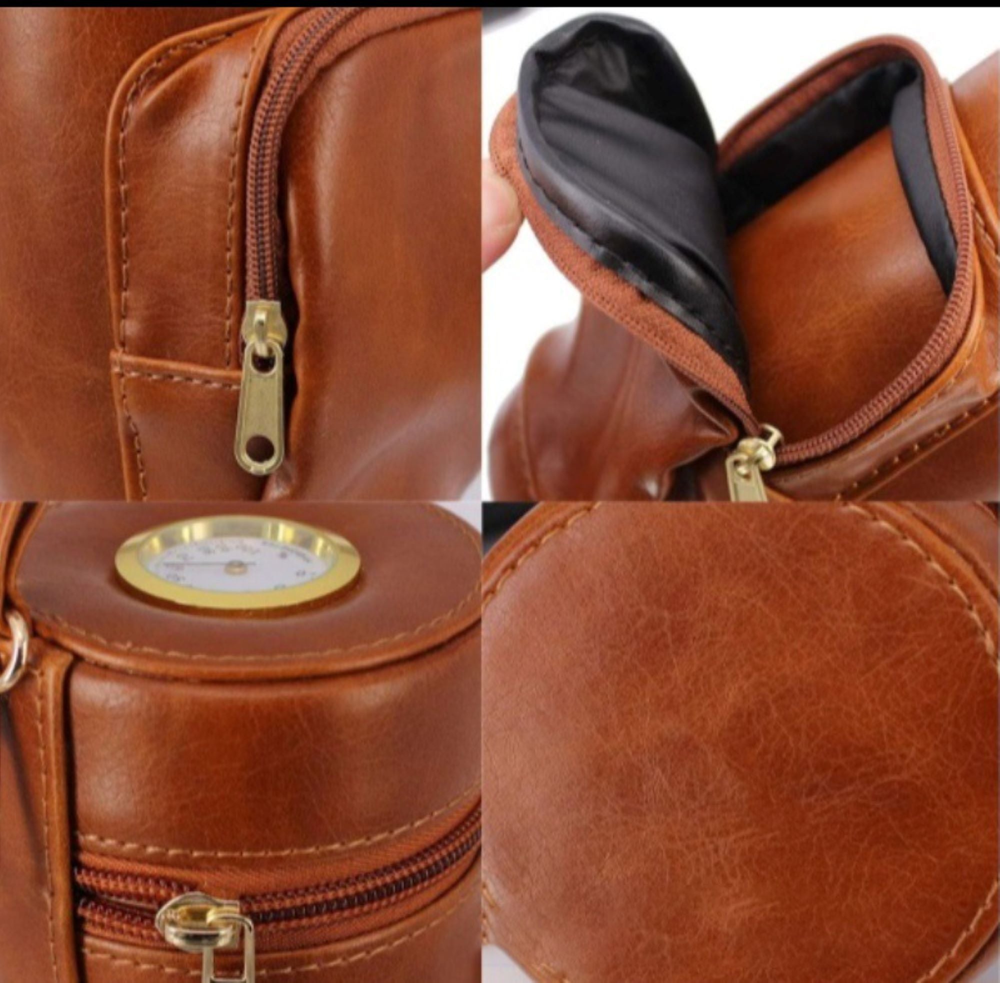 Elegant Large-Capacity Cigar Case