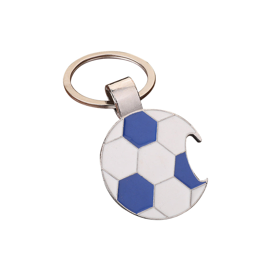 Football Corkscrew Keychain
