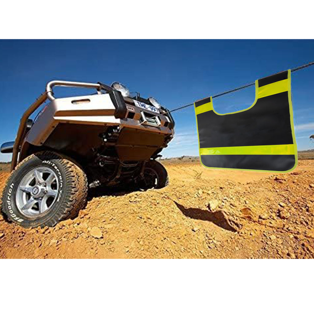 Winch Damper Recovery Line Rope Safety Blanket Car Off-Road