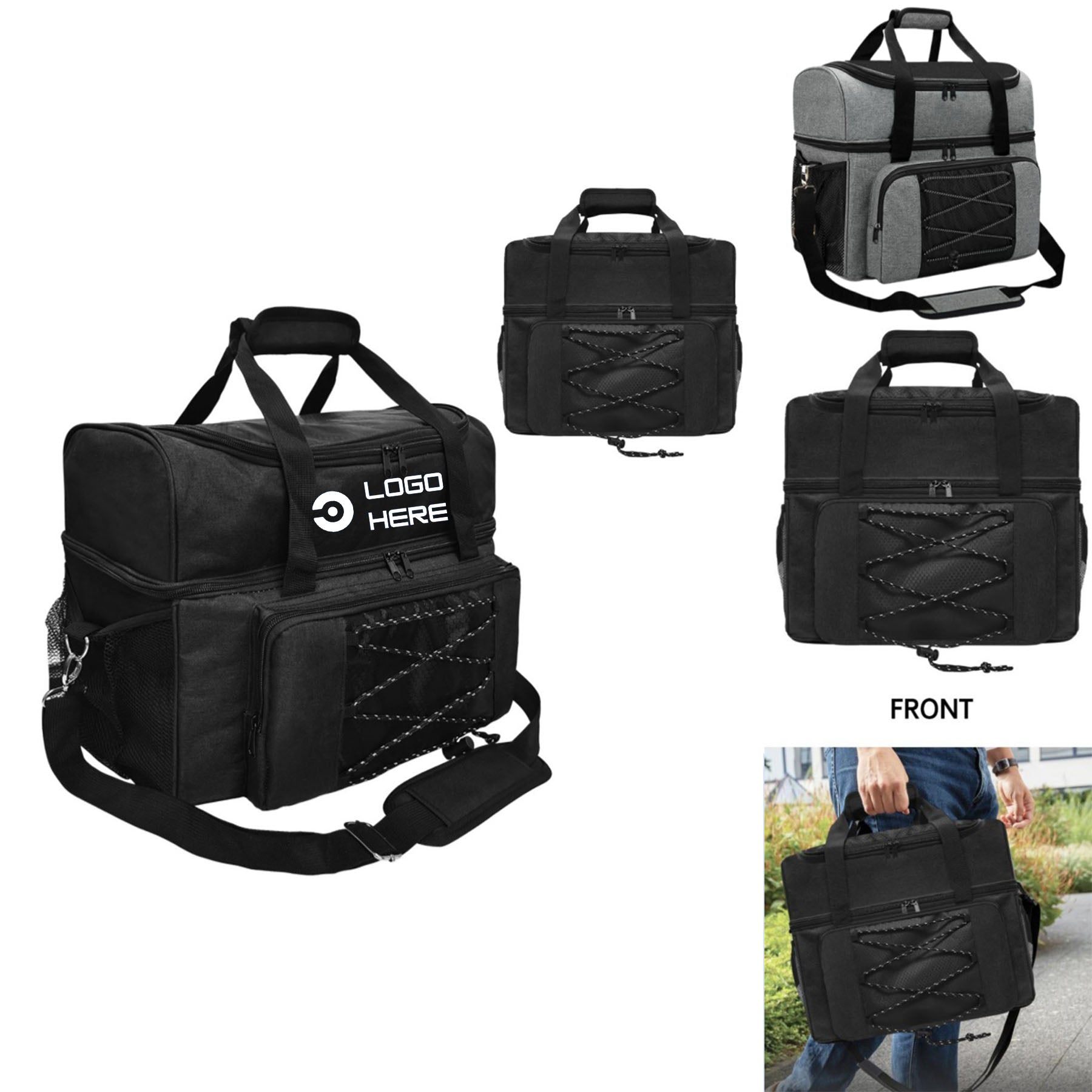 Multi Compartment Sports Bag
