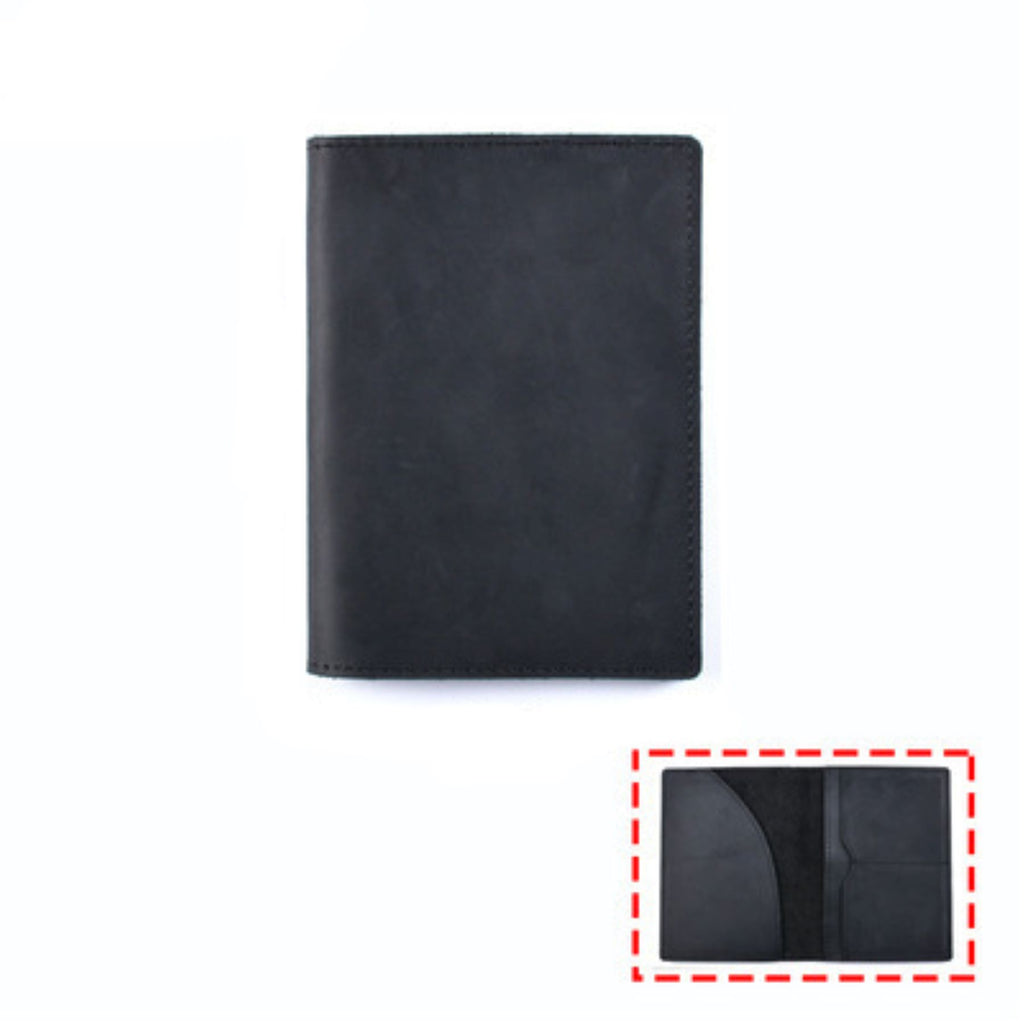 Cowhide Leather Passport Organizer Pouch