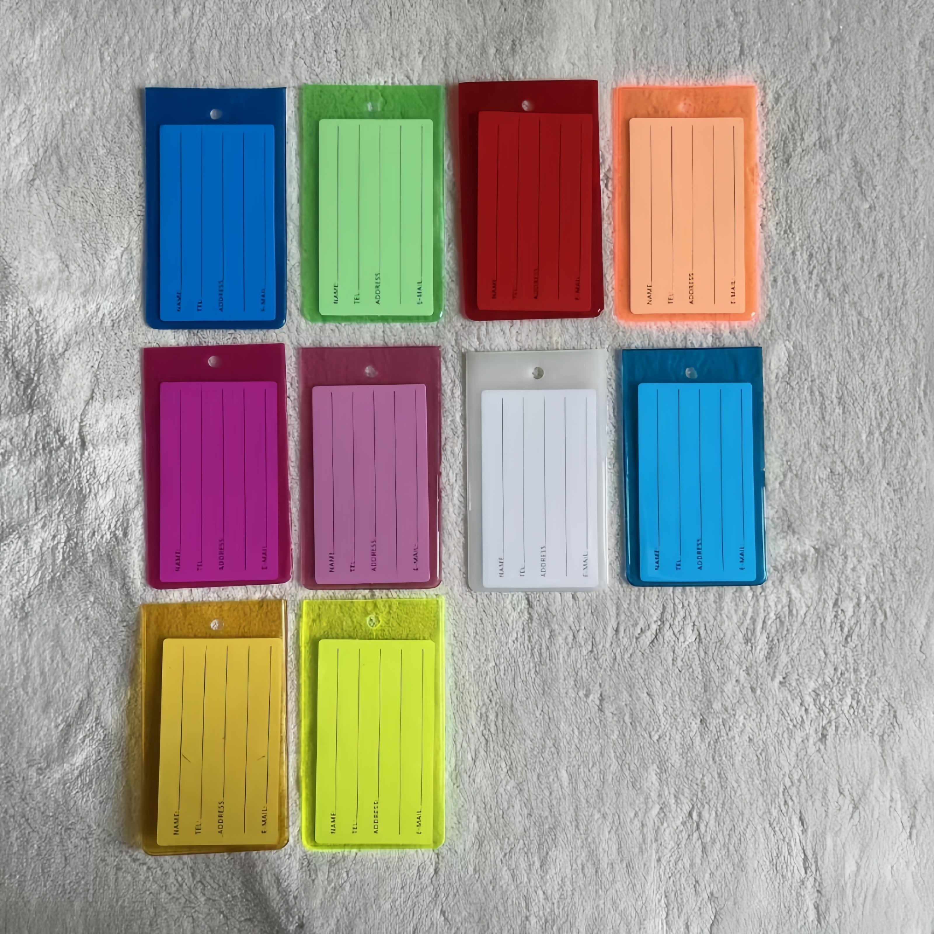 Colorful Luggage Tags