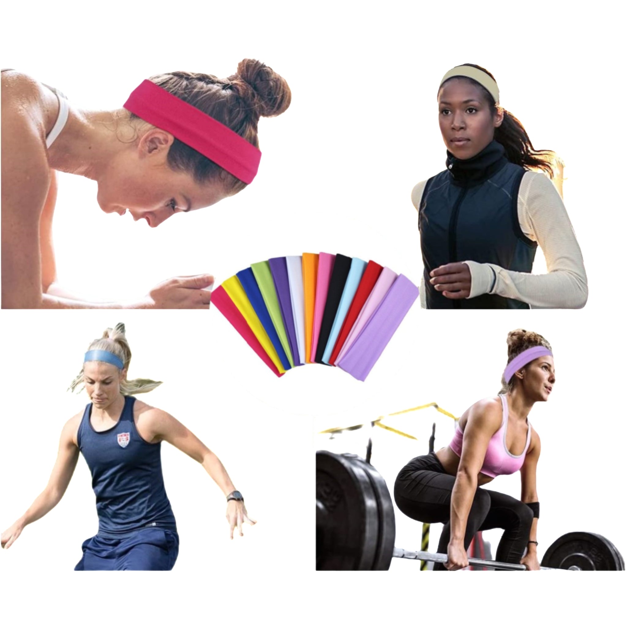 Solid - Color High - Elasticity Headband
