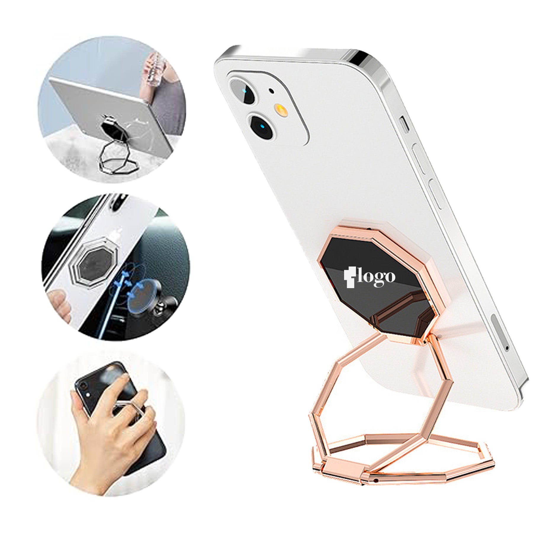 Foldable 360 Cellphone Ring Holder Finger Kickstand