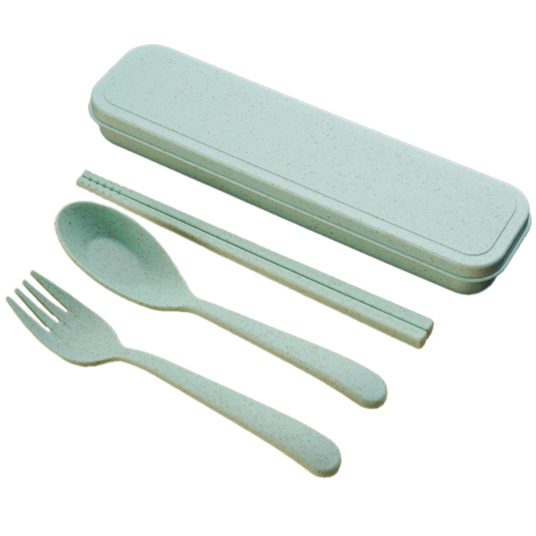 Wheat Straw Forks, Spoons and Chopsticks Plastic Cutlery