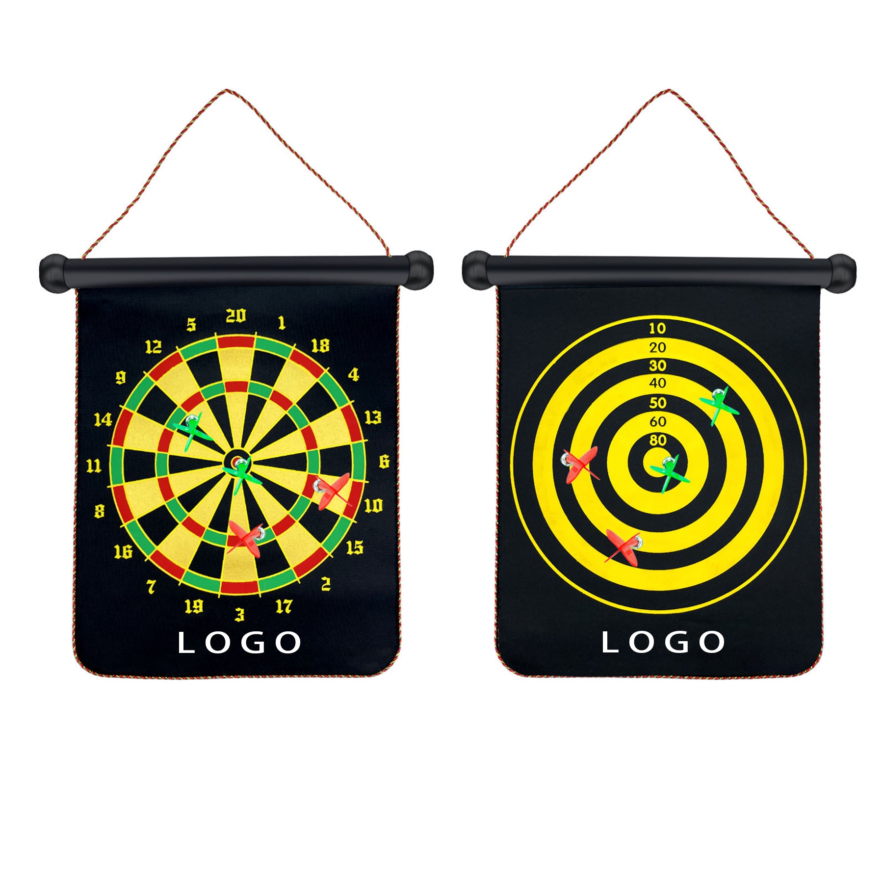 Two-sided Dart Target