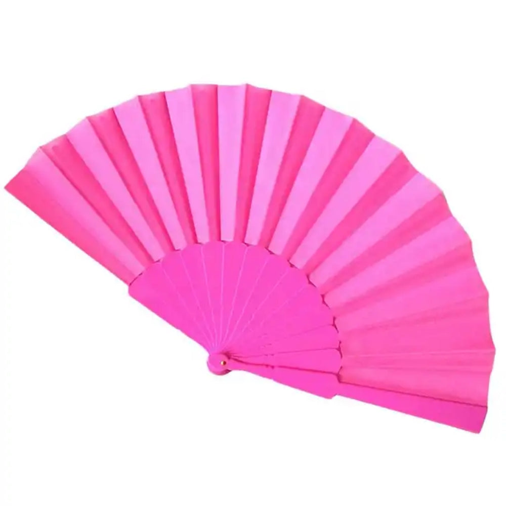 Folding Hand Fan - Full Color