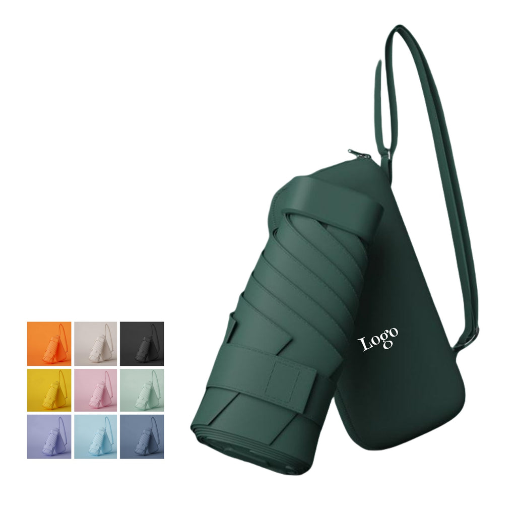 Mini Travel Sun Umbrella With Case
