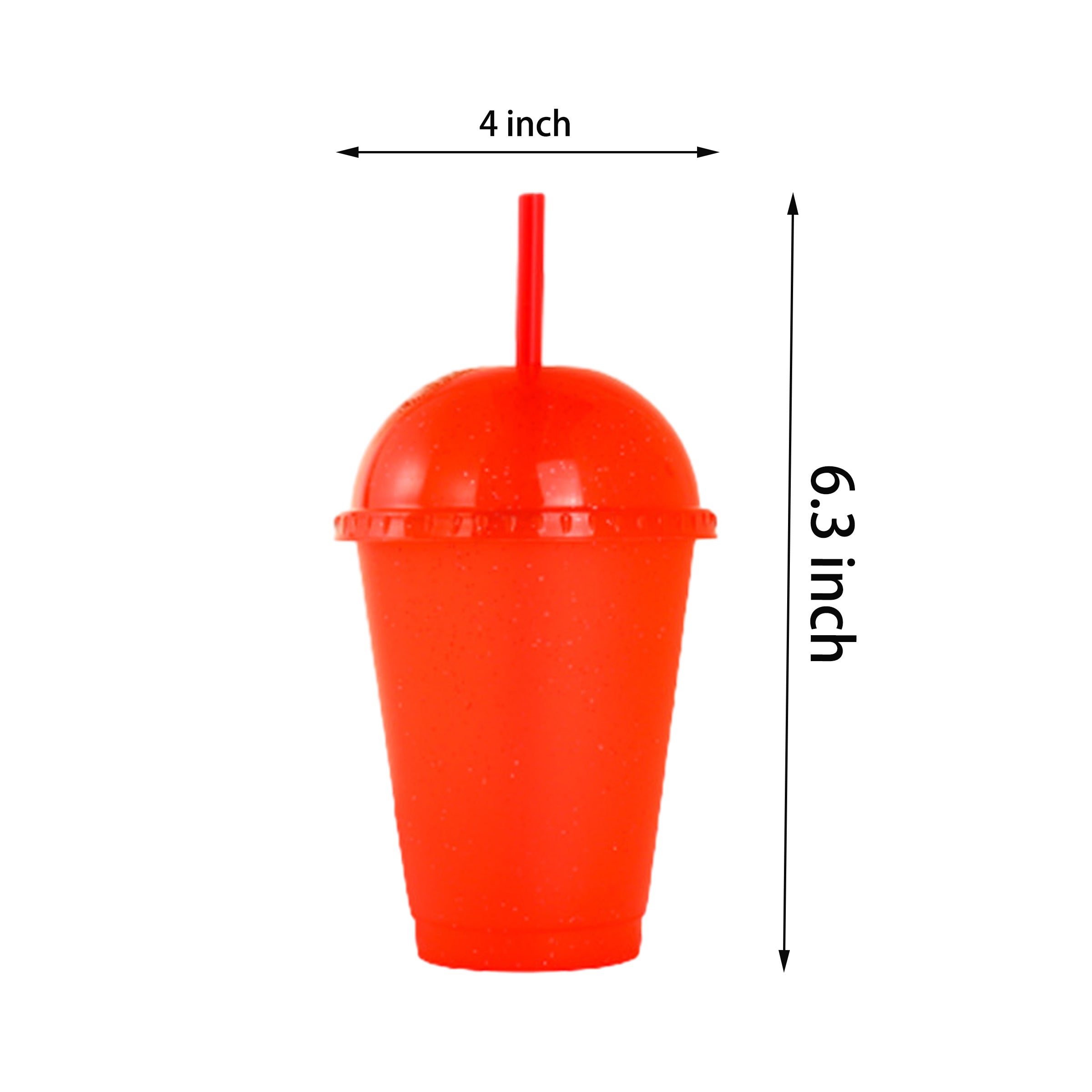 Plastic Smoothie Cups with Dome Lids