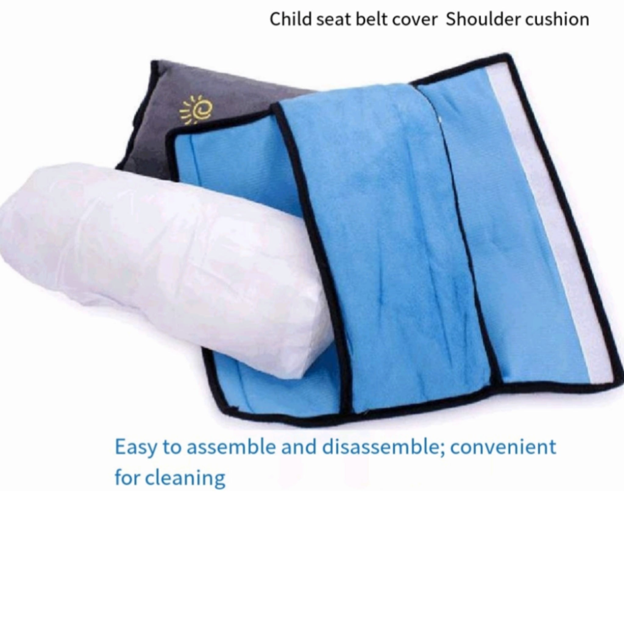Kids Seatbelt Cover Plush Universal Car Safety Pad