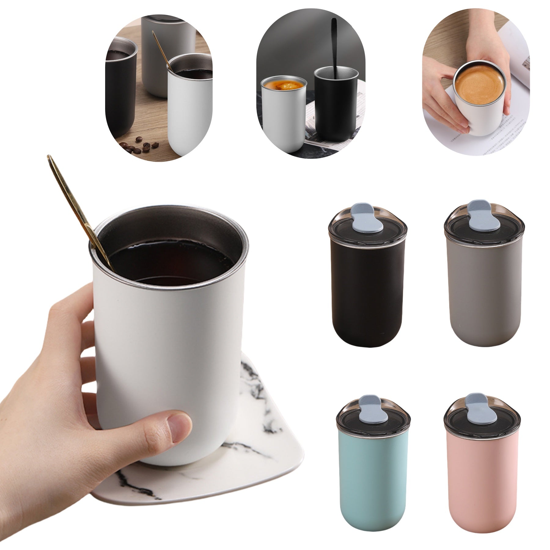 Stainless Steel Coffee Cup