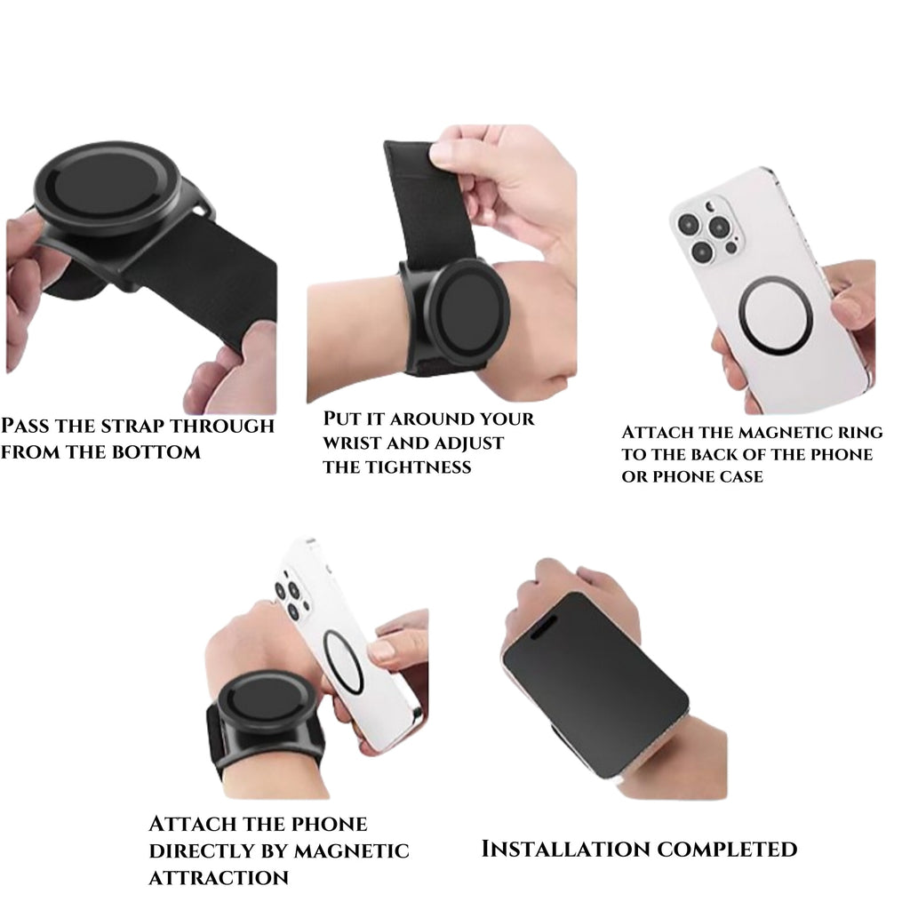 Magnetic Phone Holder Armband