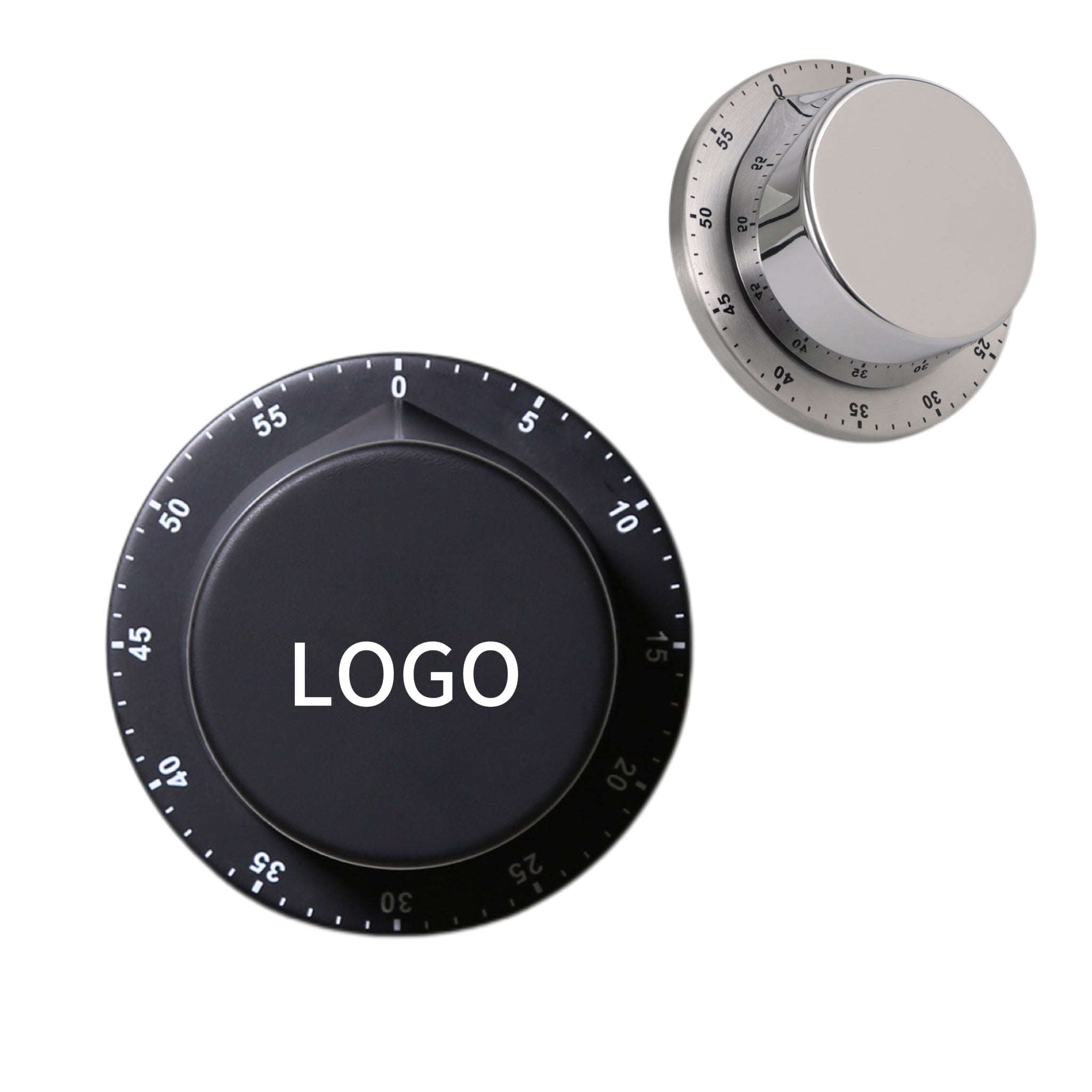 Magnetic Stainless Steel Mechanical Kitchen Timer