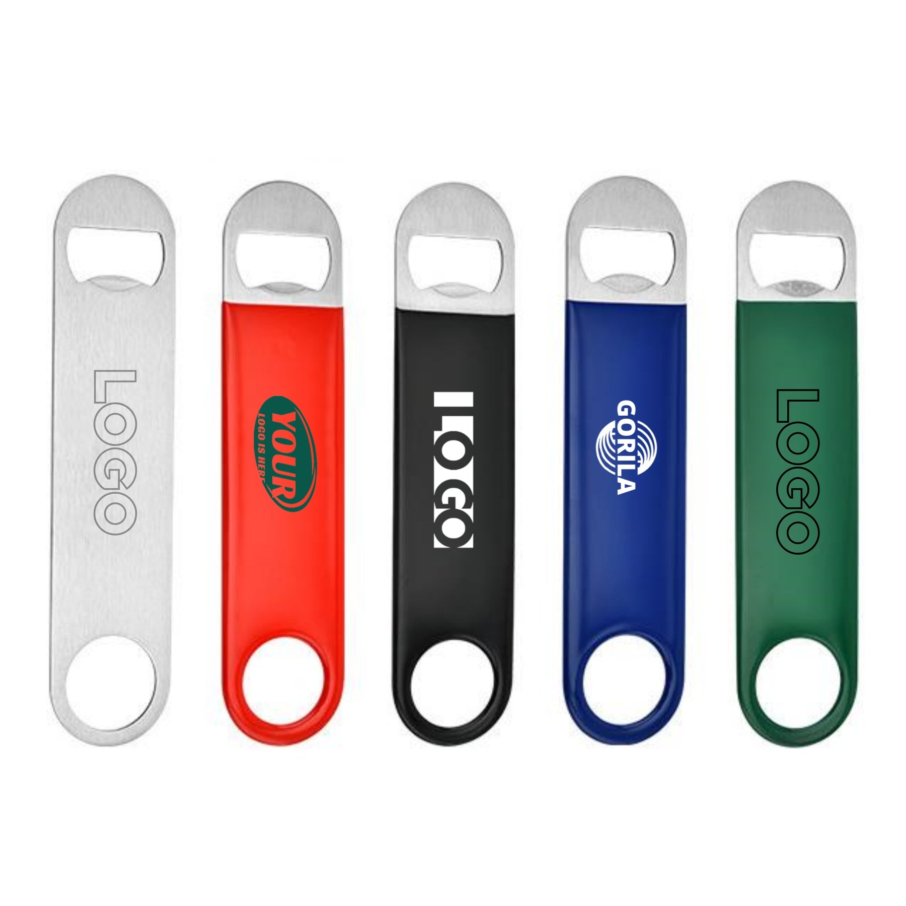 Heavy Duty Stainless Steel Flat Bottle Opener