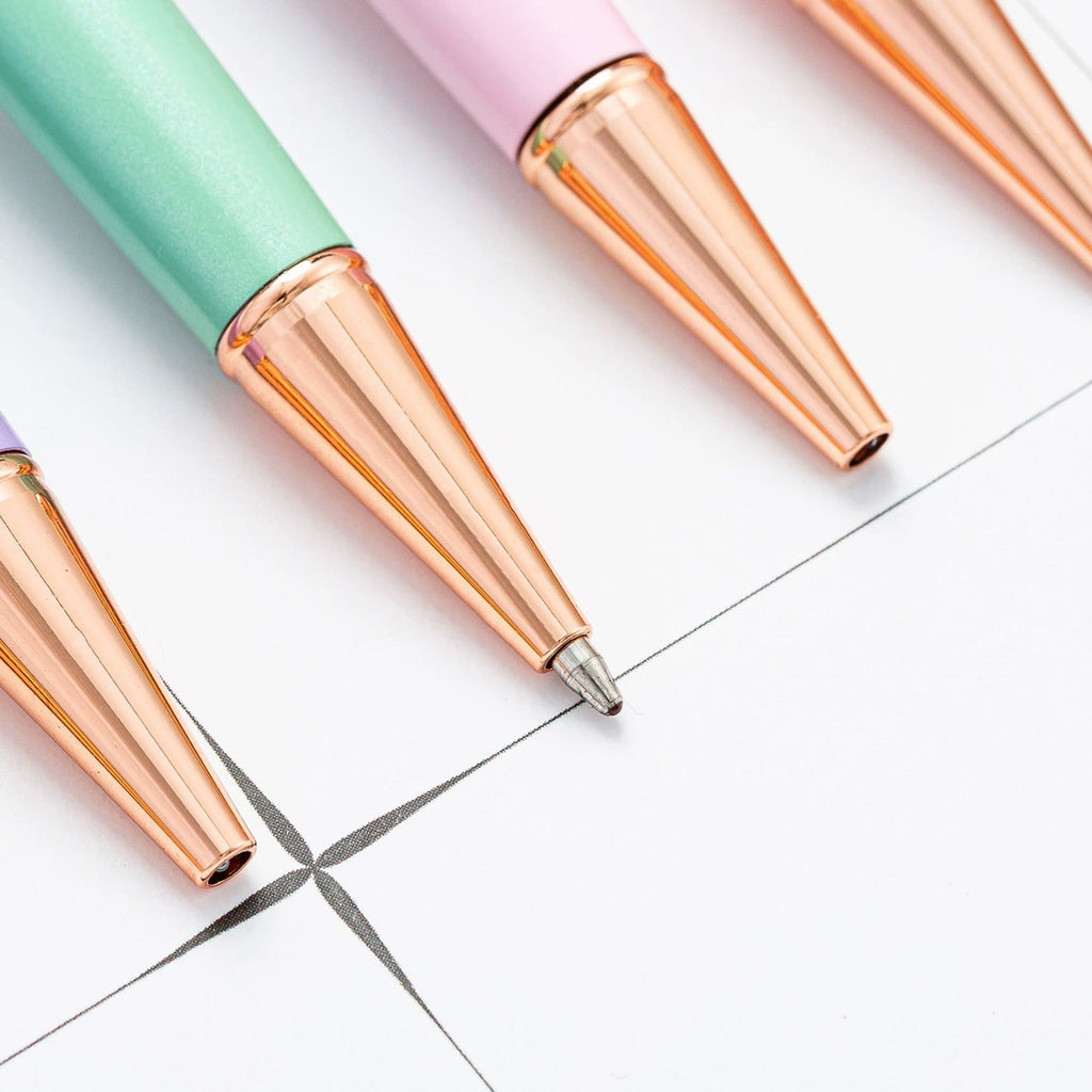Fill The Oil With Dried Flower Ballpoint Pens