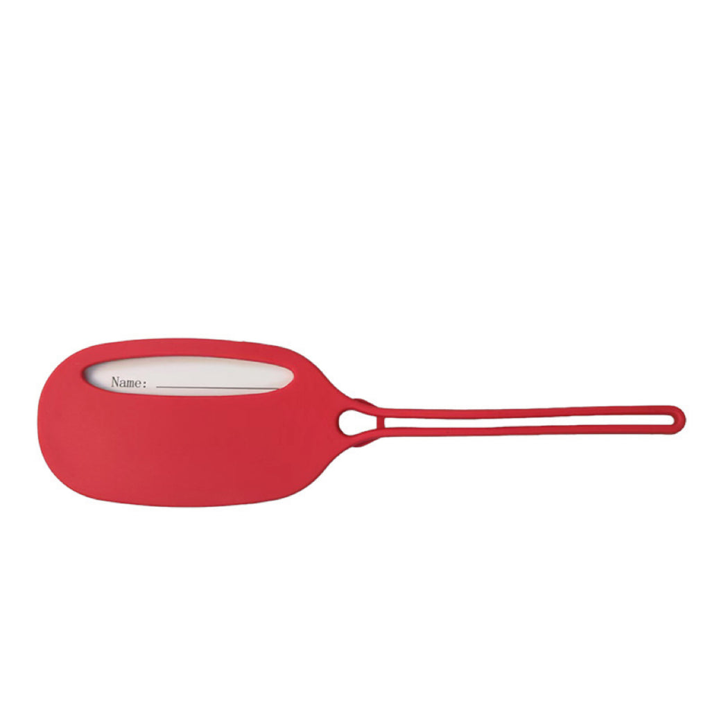 Oval Silicone Luggage Tag