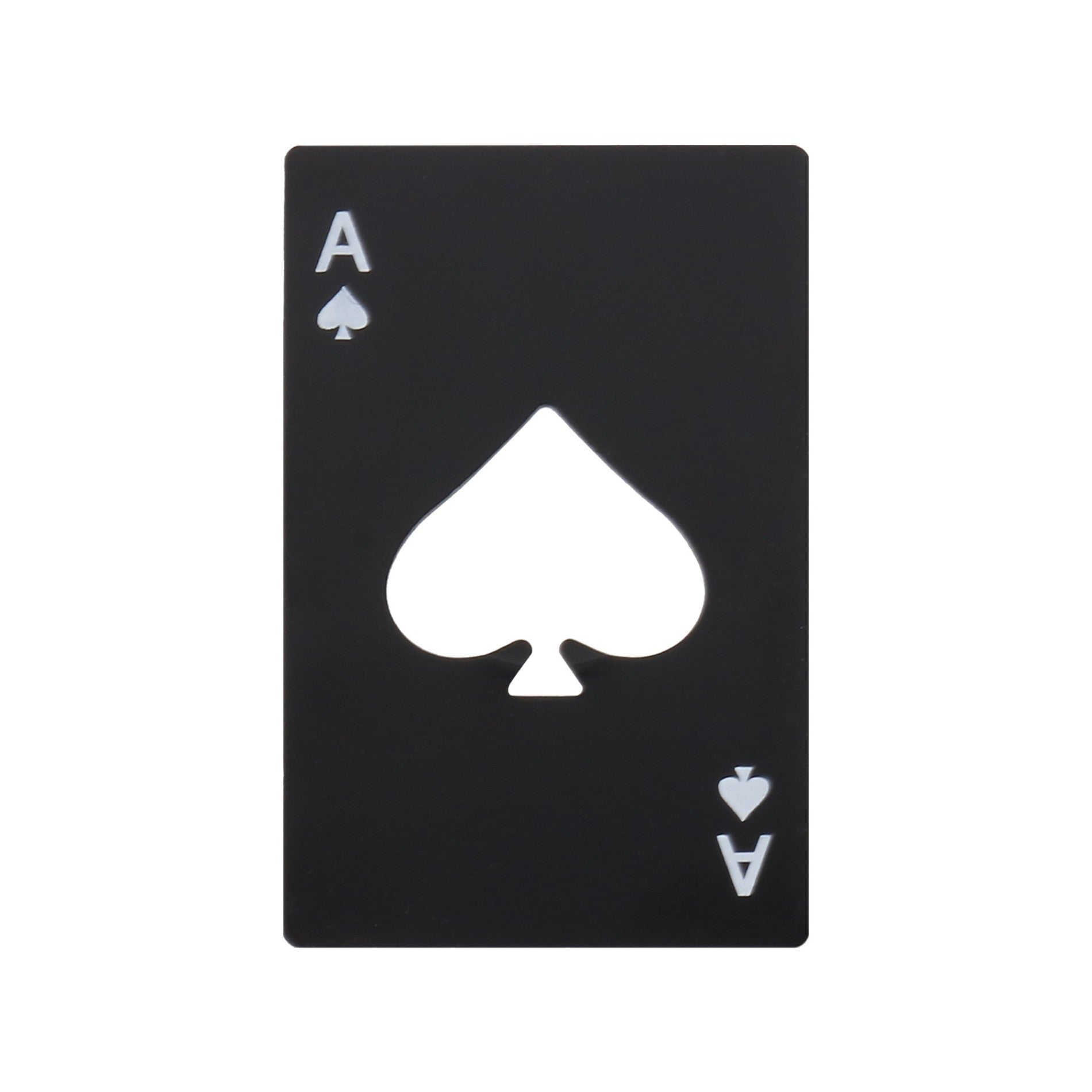 Portable Stainless Steel Poker-Shaped Bottle Opener