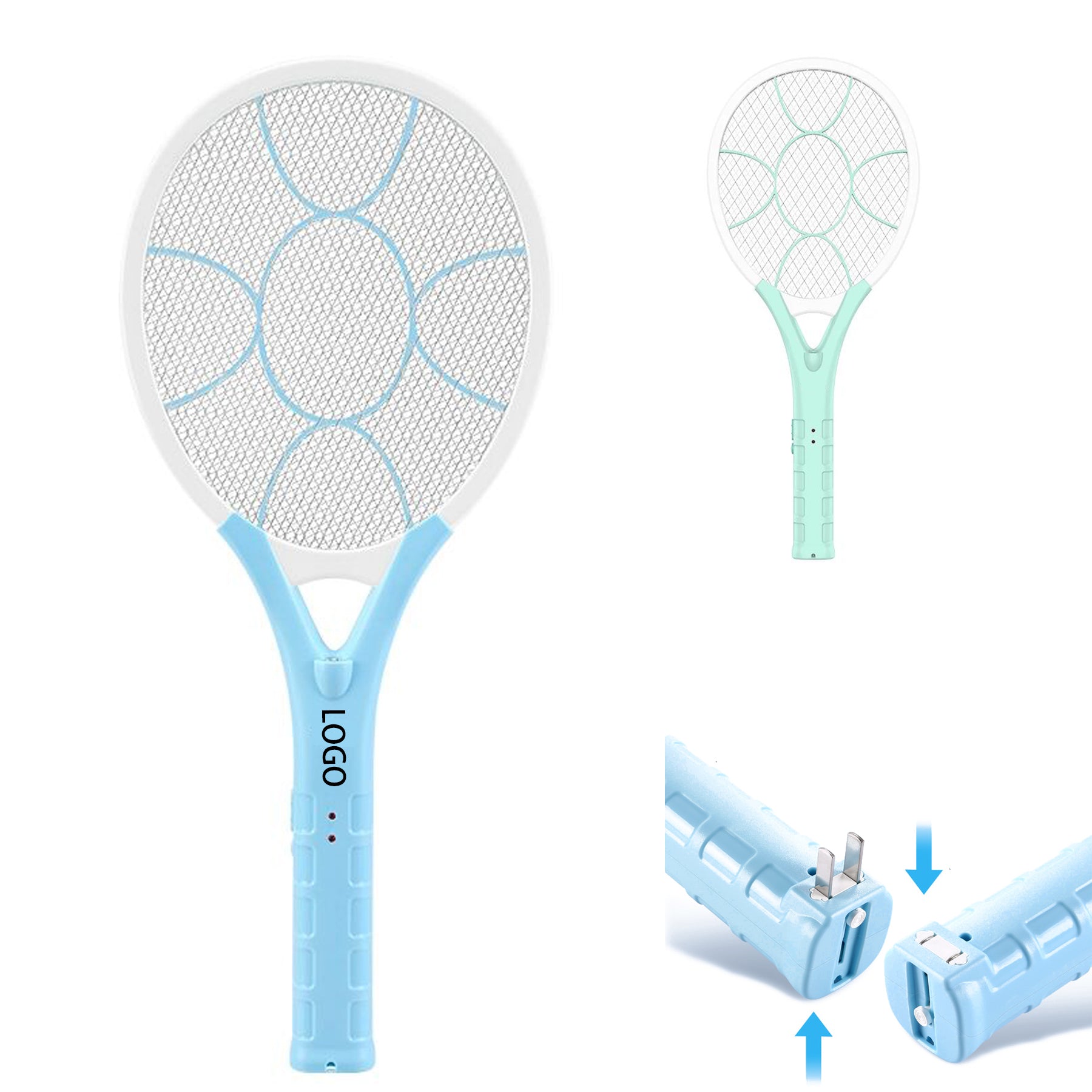Rechargeable Electronic Mosquito Swatter