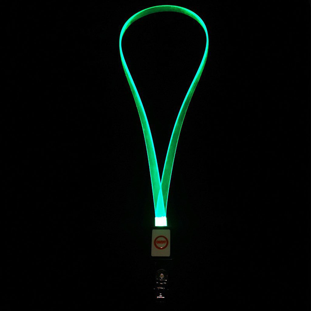 LED Light Transparent Lanyard