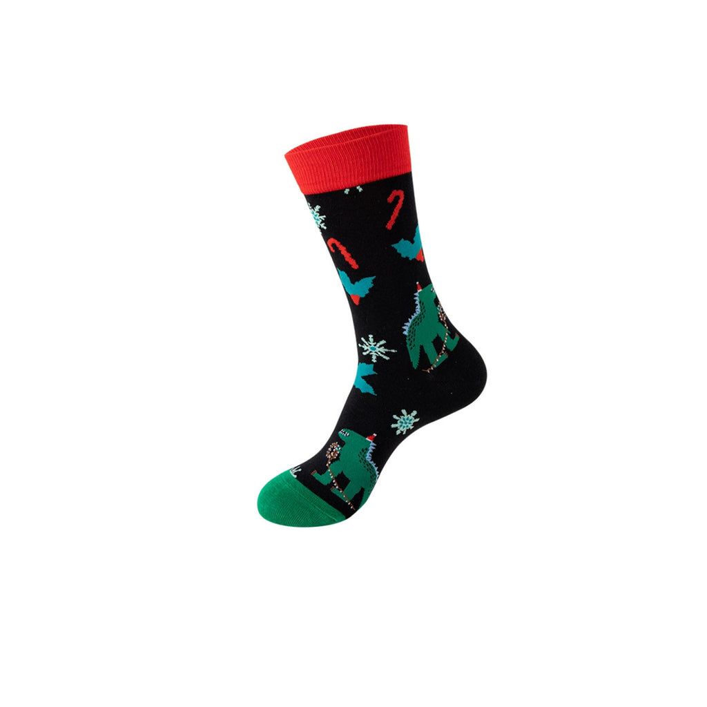 Custom Cotton Christmas Crew Socks