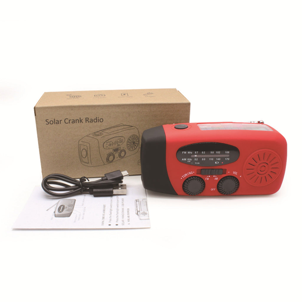 Solar Crank Radio