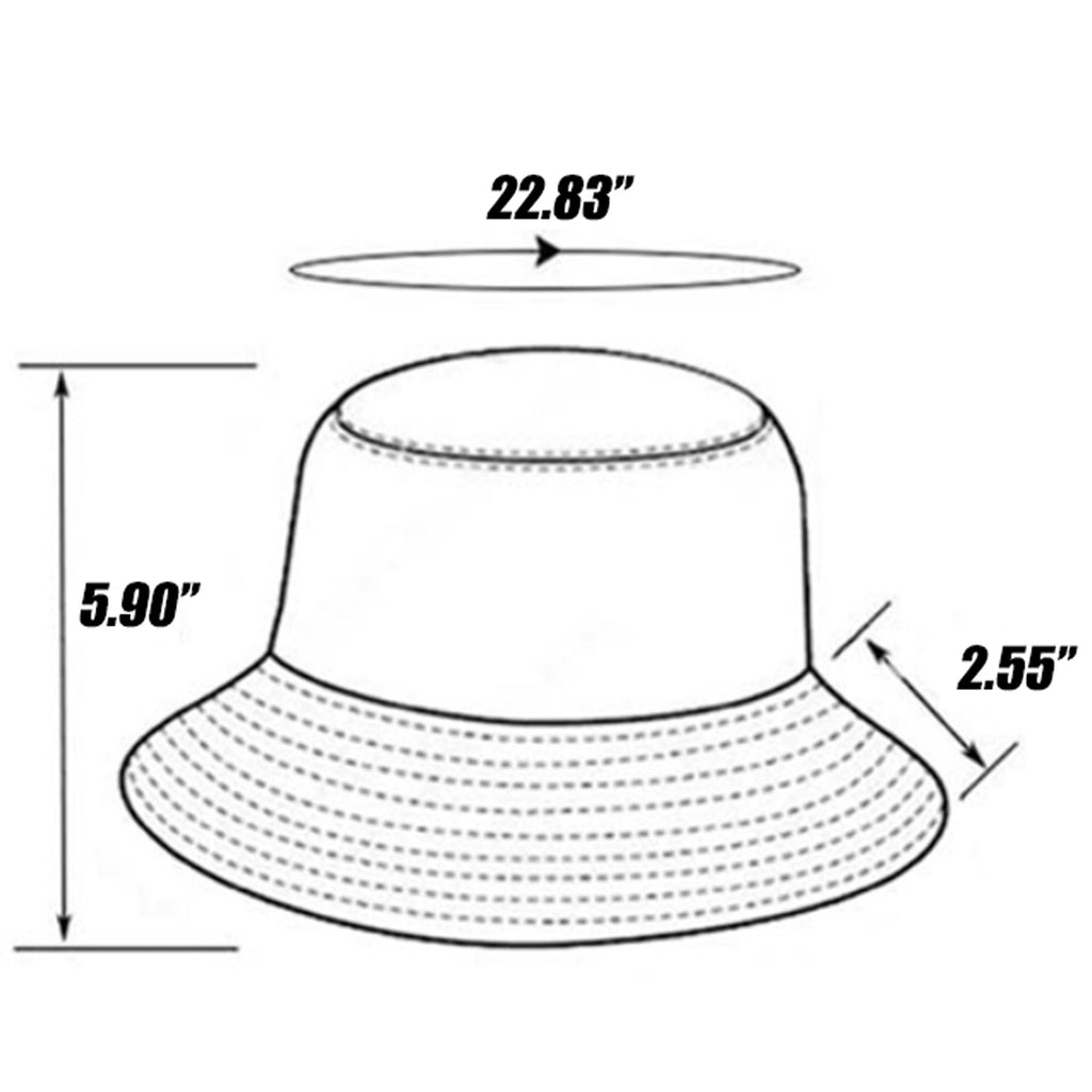 Rainbow Fisherman's Hat Patchwork Flat Top