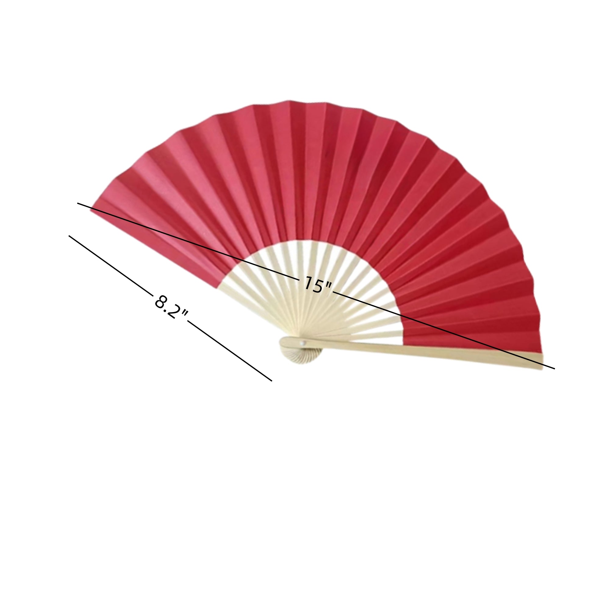 Customized Wooden Frame Craft Fan