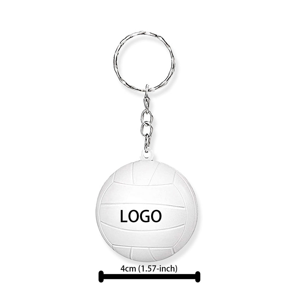 PU Volleyball Key Ring