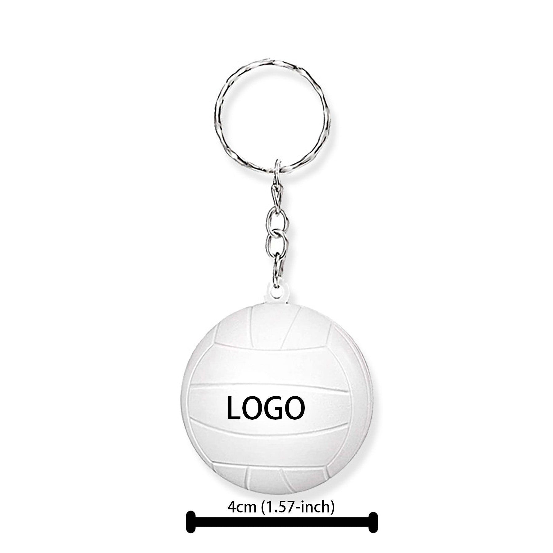 PU Volleyball Key Ring