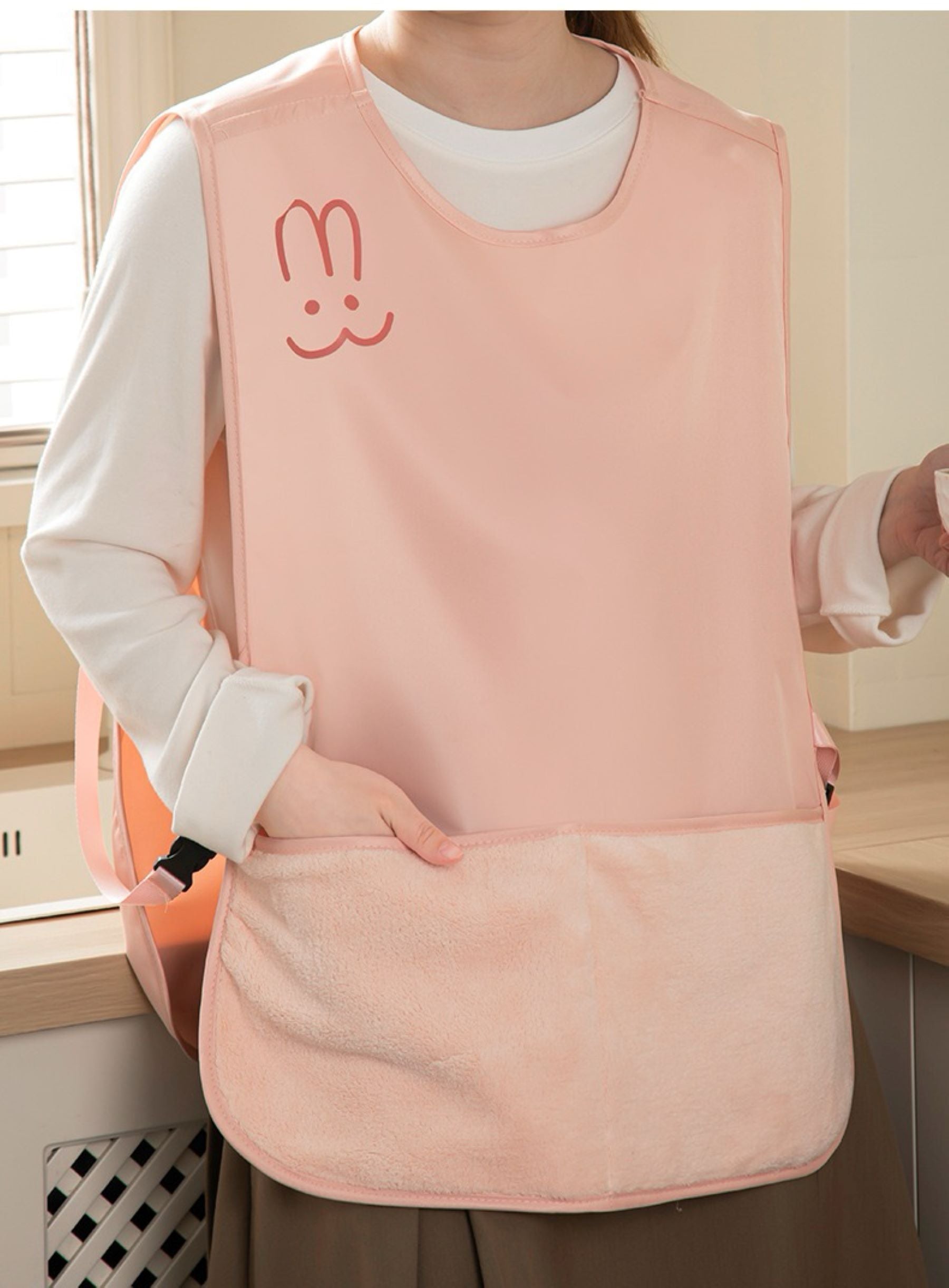 Waistcoat Style Sleeveless Apron