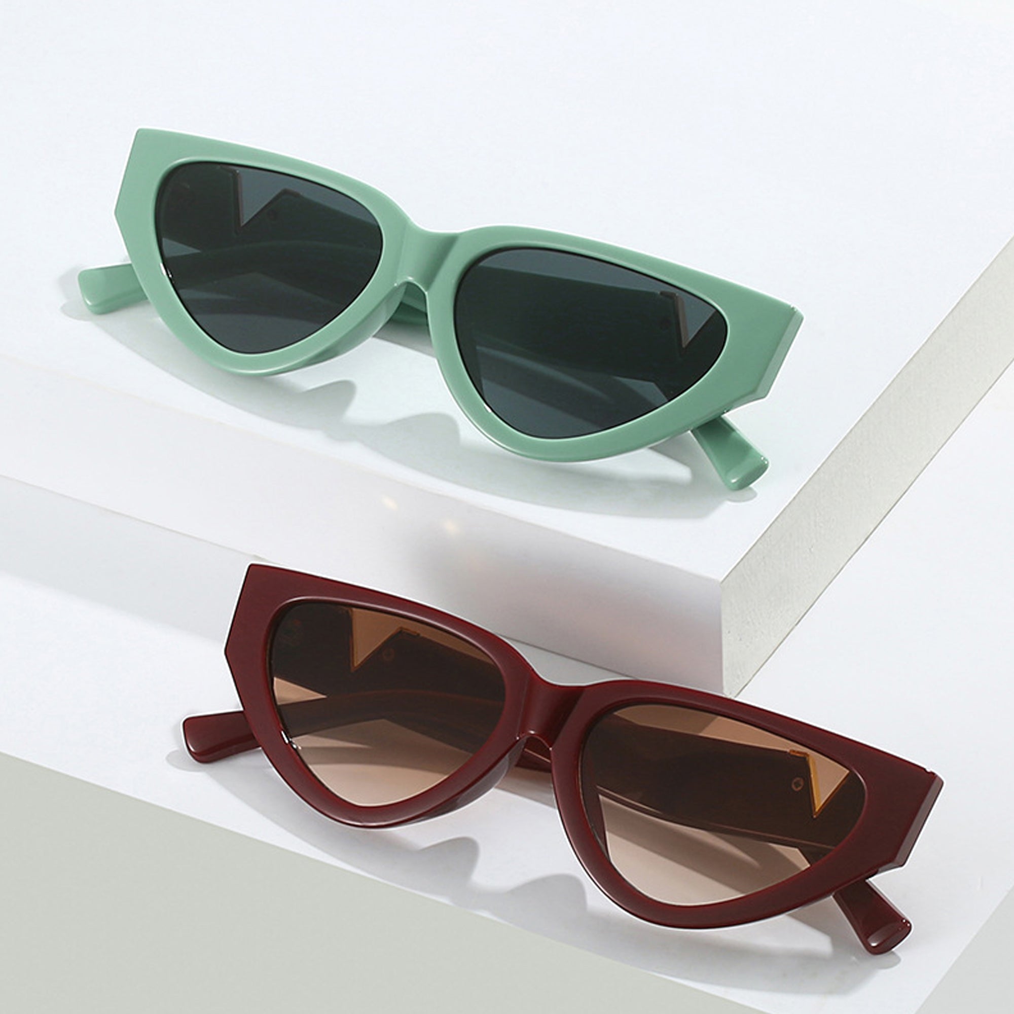Cat Eye Fashion Street Shot Sunglasses