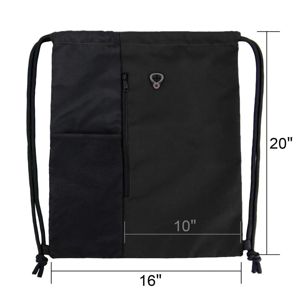 Drawstring Backpack Sports Gym Bag
