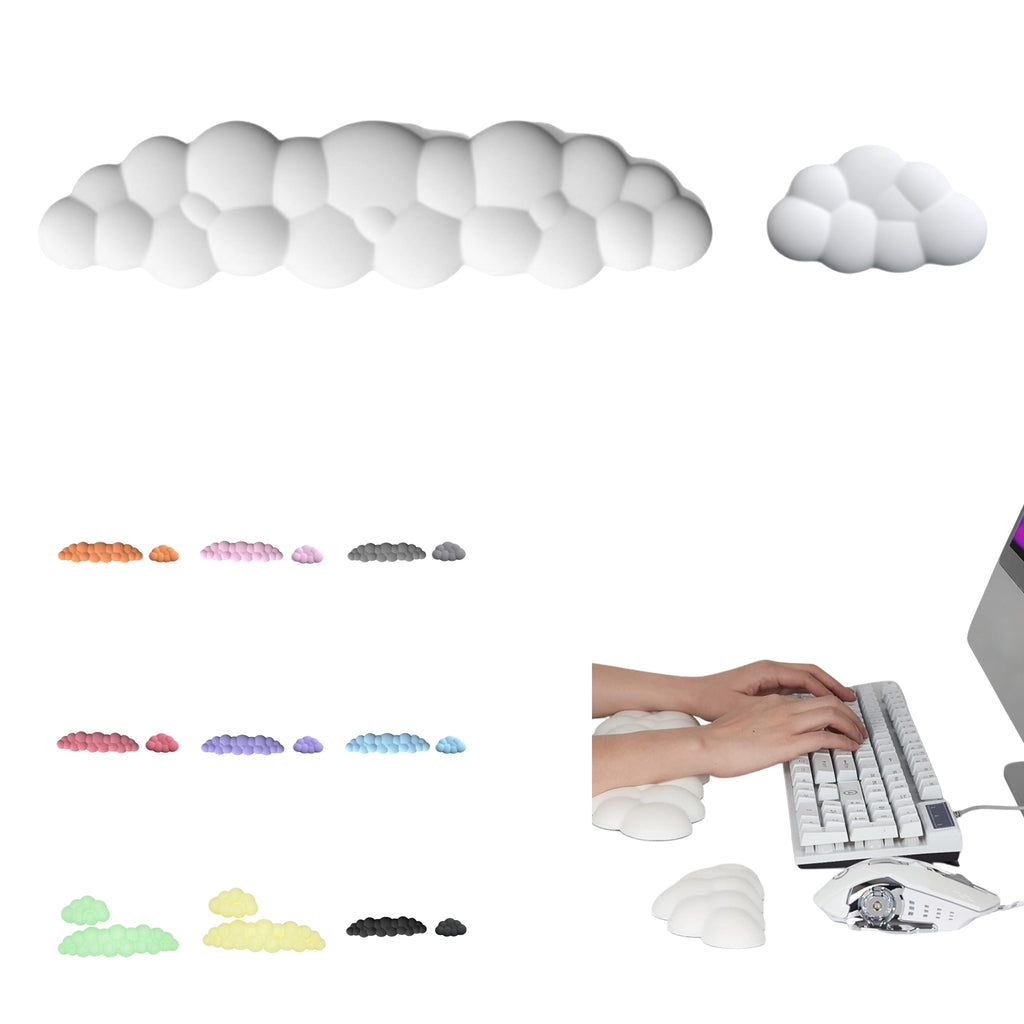 Large Memory Foam Wrist Rest Ergonomic Non Slip Cloud Pad