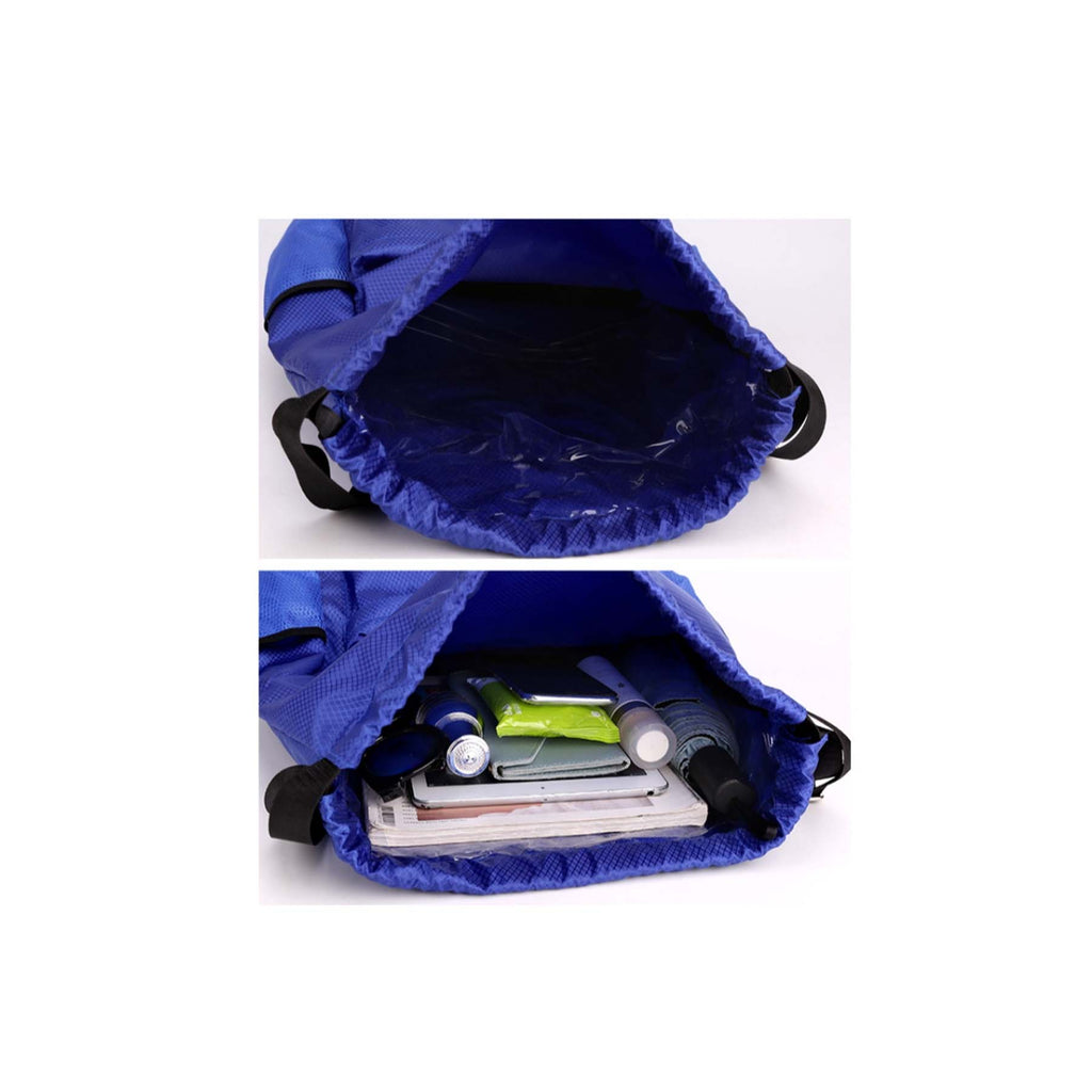 High-Capacity Drawstring Sports Backpack