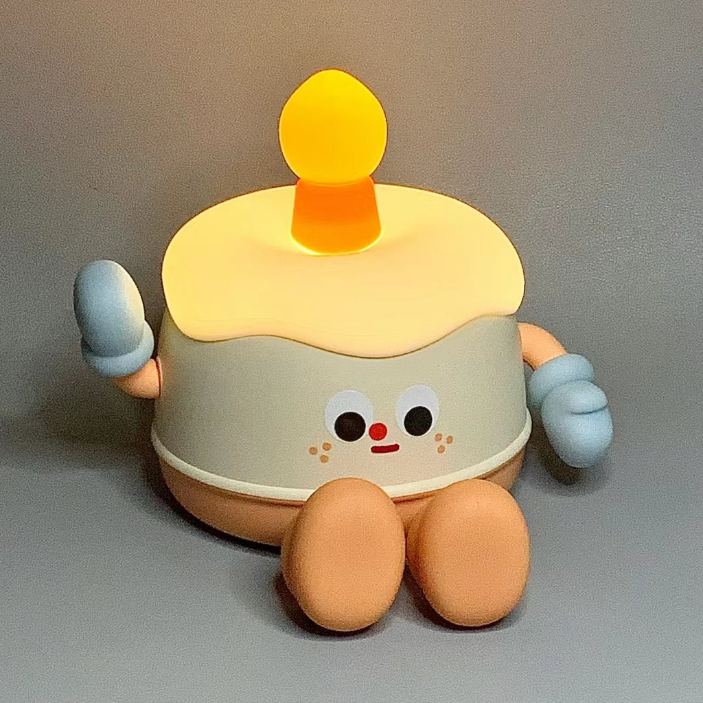 Birthday Cakelamp With Built In 500Mah Rechargeable Battery