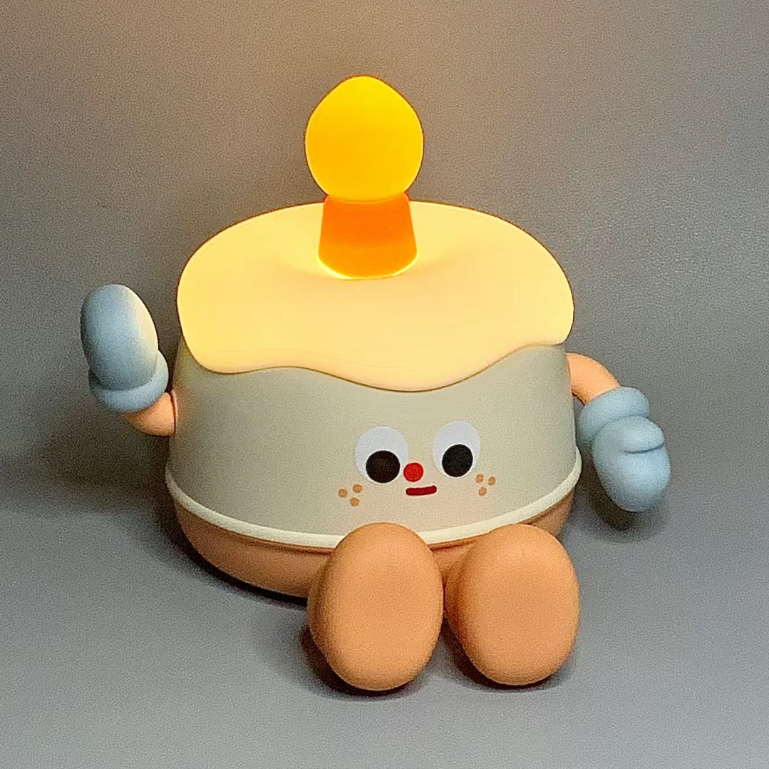 Birthday Cakelamp With Built In 500Mah Rechargeable Battery