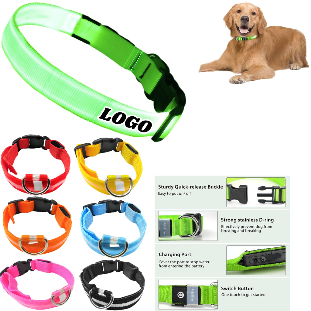 Rechargeable LED Pet Collar