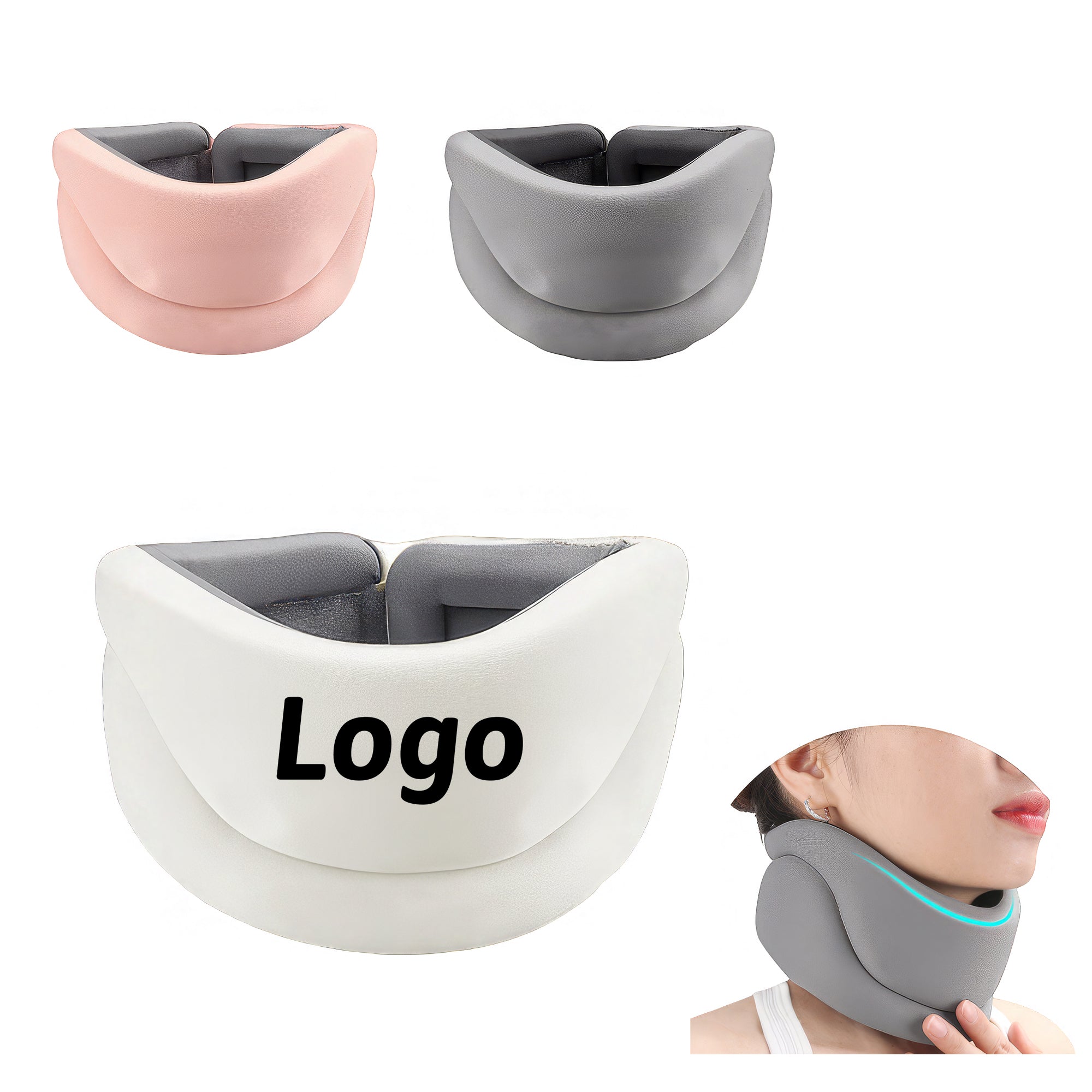 Foam and Ice Silk Neck Brace for Support and Pain Relief