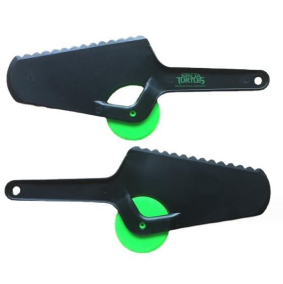 Custom LOGO Pizza Cutter Safety Slicer Cheap Kitchenware Plastic Blade Handheld Pizza Slicer