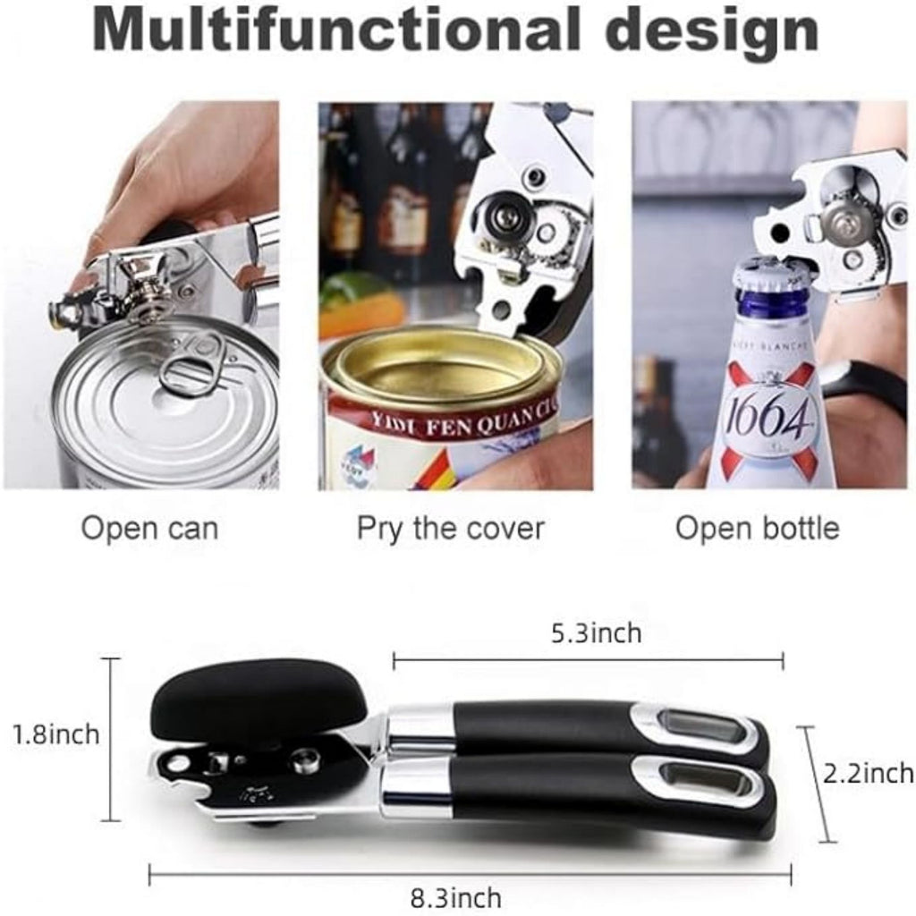Multifunctional Stainless Steel Can Opener