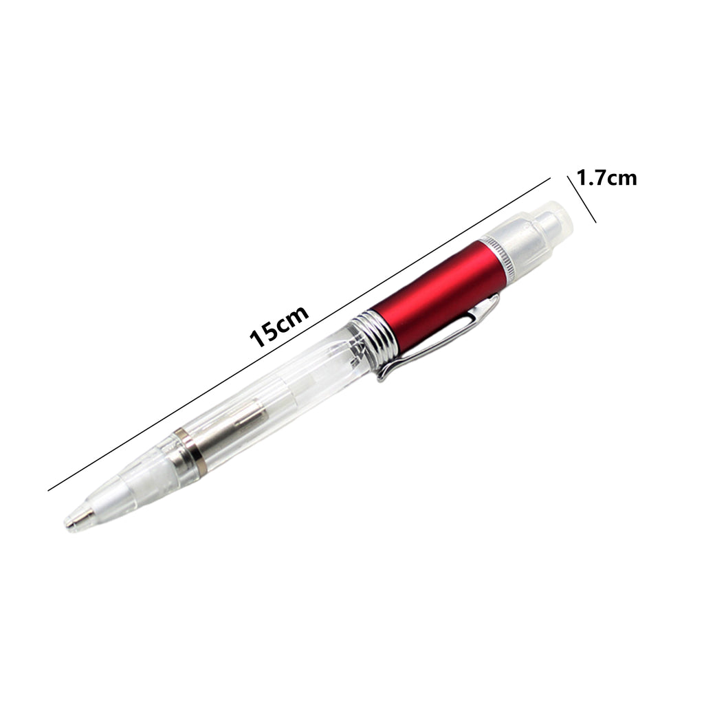 Led Light Up Ballpoint Pen For Nighttime Writing Black Ink