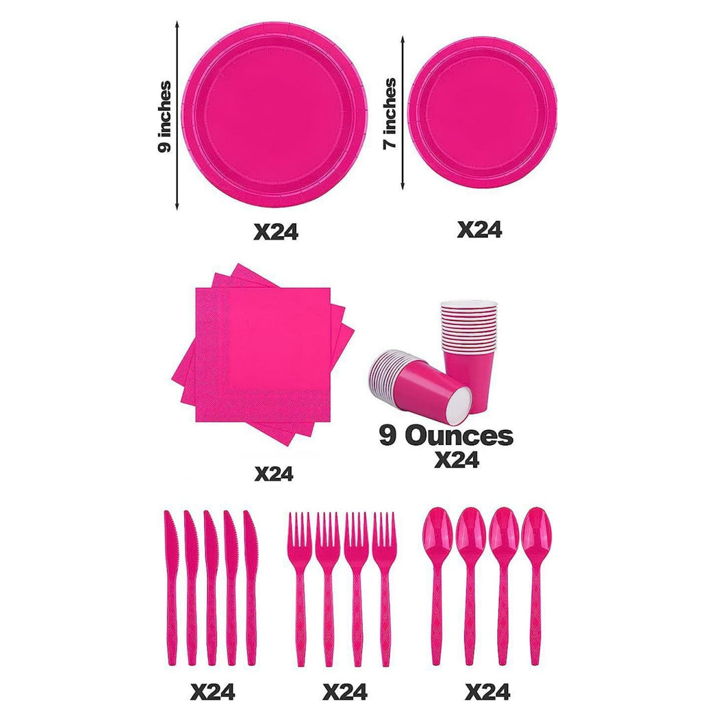 Disposable Paper Tableware Set