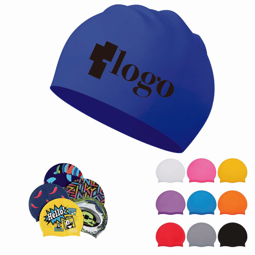 Classic Unisex Soft Silicone Swim Cap