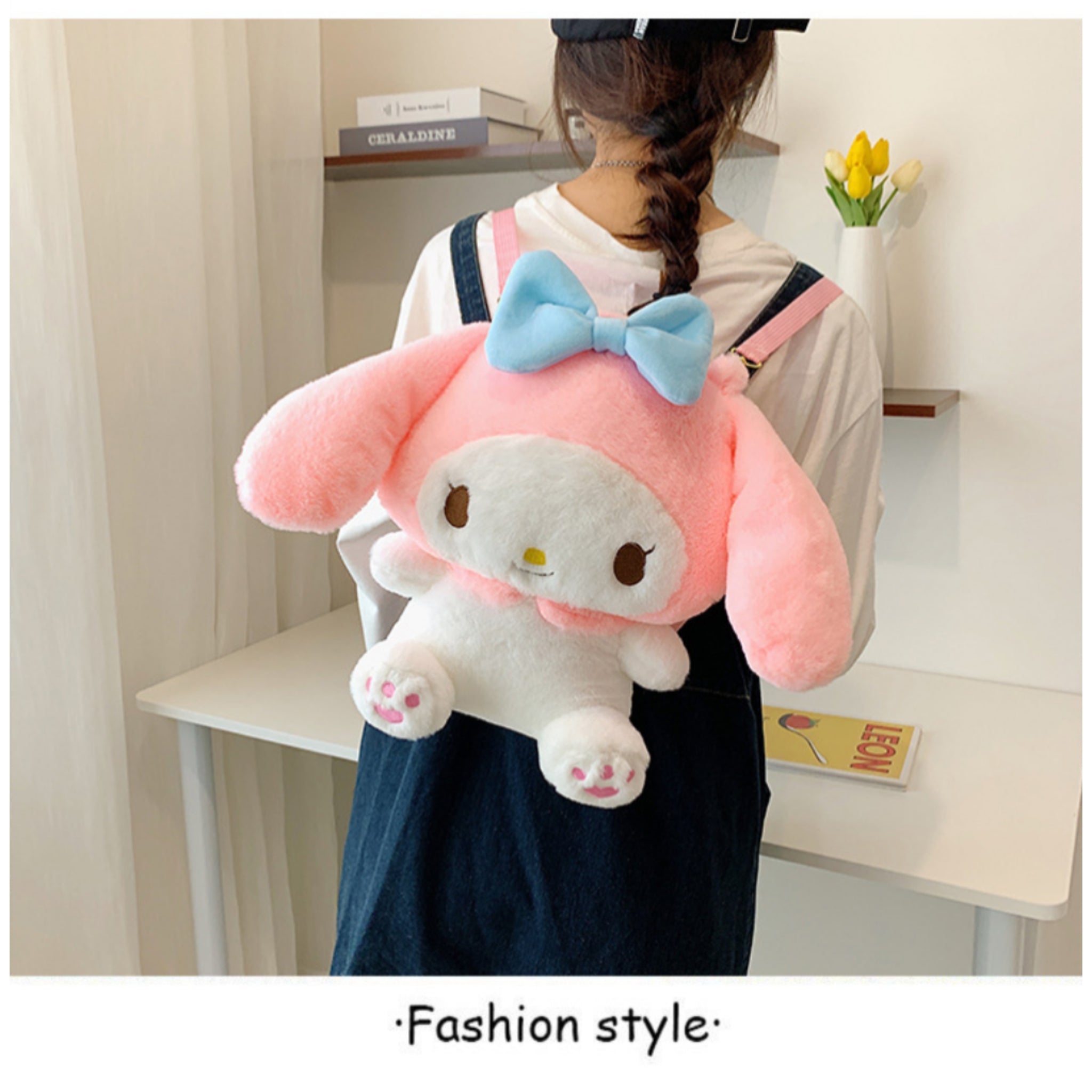 Sanrio Kuromi Plush Backpacks Kids Birthday Kawaii B2S Gift