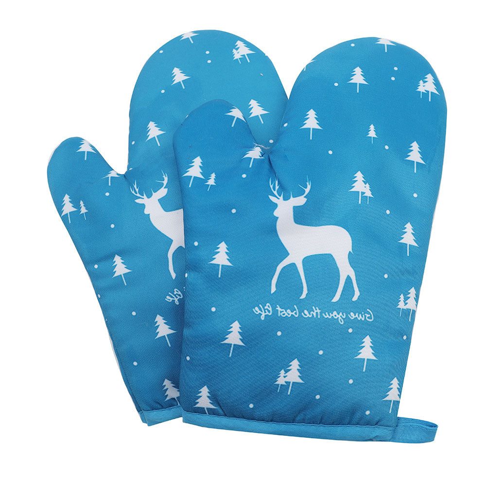 Nordic Scandi Oven Mitts Heat Resistant Thickened Baking