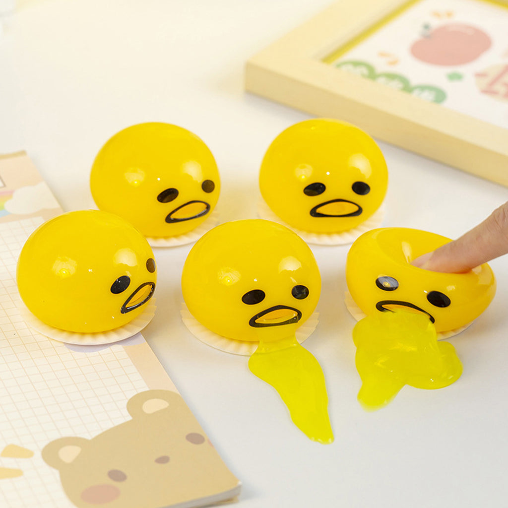 Vomit And Sucking Egg Yolk Ball